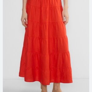 Aritzia Bouquet linen Skirt